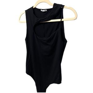 Reformation Women’s Black Bodysuit Size Medium